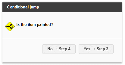 new conditional jump look